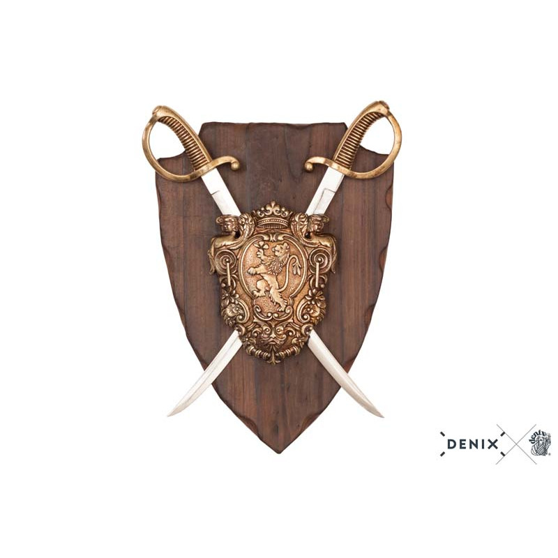 foto Erb zdoben� 2 �avlemi, 22 cm